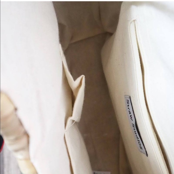 NEW Nordstrom Straw Bag - Picture 3 of 3